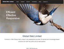 Tablet Screenshot of globalweb.co.uk